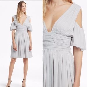 French Connection Constance Gray Cold Shoulder Dress